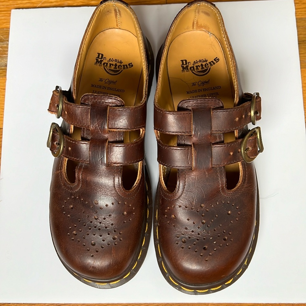 Size 5US/3UK Dark Brown Dr. Marten’s Mary Jane shoes